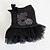 abordables Vestidos-Perros Gatos Vestidos Moda Fiesta Invierno Suave Lavable Cómodo Exterior Cumpleaños Ropa para perros for Bichón Frisé Caniche Pomerania Animal doméstico del bebé Mariposa