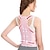 cheap Braces &amp; Supports-Back Brace Posture Corrector for Women: Shoulder Straightener Adjustable Full Back Support Upper and Lower Back Pain Relief - Scoliosis Hunchback Hump Thoracic Spine Corrector Pink Large