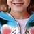 お買い得  ガールズ3Dアウター-女の子 3D 猫 パーカー コート アウター 長袖 3D プリント 秋冬 アクティブ ファッション かわいい ポリエステル 子供 3-12 歳 アウトドア カジュアル デイリー レギュラーフィット