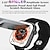 Недорогие Смарт-часы-HK9 PRO MAX Умные часы 2.02 дюймовый Смарт Часы Bluetooth ЭКГ + PPG Педометр Напоминание о звонке Совместим с Android iOS Женский Мужчины Длительное время ожидания Хендс-фри звонки Водонепроницаемый
