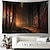 cheap Landscape Tapestry-Landscape Forest Hanging Tapestry Wall Art Large Tapestry Mural Decor Photograph Backdrop Blanket Curtain Home Bedroom Living Room Decoration