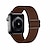 billige Apple Watch-bånd-Kompatibel med Apple Watch-klokkereim 38mm 40mm 41mm 42mm 44mm 45mm 49mm Flettet Elastisk Justerbar Stoff Erstatningsklokkerem til iwatch Ultra 2 Series 9 8 7 SE 6 5 4 3 2 1