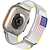 Χαμηλού Κόστους Ζώνες Apple Watch-Συμβατό με Ζάντα ρολογιού Apple Watch 38mm 40mm 41mm 42mm 44mm 45mm 49mm Πλεκτό Ρυθμιζόμενο Γυναίκες άνδρες Ύφασμα Ανταλλακτικό λουράκι ρολογιού για iwatch Ultra 2 Series 9 8 7 SE 6 5 4 3 2 1