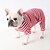 billiga Pyjamas-Hund Katt Pyjamas Mode söt stil Vinter Mjuk Tvättbar Bekväm Inomhus Ledigt / vardag Hundkläder for Bichon Frisé Pudel Pommeran valpen eller det lilla husdjuret Fjäril