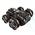 cheap RC Vehicles-Electric Remote Control Five Wheel Swing Arm Drift Stunt Car Colorful Lighting Music Gesture Sensing Remote Control Car