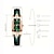 preiswerte Quarz-Uhren-5er Set Mode Damen Rechteck Uhren Damen Business Grün Leder Quarzuhr Damen Halskette Ohrringe Armband Armbanduhr