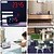 cheap Radios and Clocks-Dynamic RGB Projection Alarm Clock Digital Auto-dimming 180 Rotation Projector Snooze Table Clock 12H/24H Bedroom Electronic LED Clock
