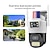 Недорогие IP-камеры для улицы-2-мегапиксельная камера безопасности с двумя объективами, Wi-Fi, уличная v380 pro, водонепроницаемая беспроводная скоростная купольная камера для умного дома, купольная камера видеонаблюдения с