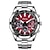 Недорогие Кварцевые часы-новые мужские брендовые мужские часы с календарем, водонепроницаемые, светящиеся, спортивные, дрожащие, быстрая скорость руки, продавец, трансграничные часы с большим циферблатом
