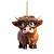 billige Pyntgenstande-10stk/sæt Juletræ Ornamenter Ko Hængende Dekorationer Sødt Ko Juleornament 2026 Nyt 2D Akryl Håndværk Hængende Ornament Nytårs Festlige Festforsyninger Væghængende Dekor