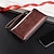 cheap Men&#039;s Bags-Men&#039;s Wallet PU Leather Shopping Daily Zipper Lightweight Durable Solid Color Dark Brown Black Brown