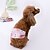 baratos Vestidos-Cachorros Gatos Calças Menstruais Fisiológicas para Cachorro Estilo bonito Casual Inverno Respirável Macio Lavável Confortável Ao ar livre Casual / Diário Roupas para cães for Bichon Frise Pomerânia