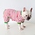 olcso Kutyaruházat-petstyle fadou karácsonyi csíkos pizsama négylábú ruha őszi és téli duci kutya yingdou