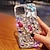 billige iPhone-etuier-telefon cover luksus bling diamond telefon cover til iphone15 14 pro max transparent rhinestone gir&#039;s rose covers til iphone 15 14 13 pro max