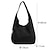 cheap Crossbody Bags-Women&#039;s Crossbody Bag Shoulder Bag Hobo Bag Corduroy Outdoor Daily Holiday Large Capacity Lightweight Durable Solid Color off white Black Grey