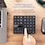 cheap Keyboards-USB 2.4G Wireless Numeric Keyboard 35 Keys Built-in Rechargeable Battery TYPE-C Charging Interface Office Financial Accounting Numeric Keyboard