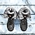 abordables Bottes Homme-Homme Bottes Bottes de neige Rétro Marche Décontractées du quotidien Cuir Etanche Chaud Bottine / Demi Botte Mocassins Noir Gris Printemps Automne