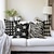 billige geometrisk stil-sort hvid dobbelt side pudebetræk 1pc blød kaste pudebetræk pudebetræk pudebetræk til sofa soveværelse stue overlegen kvalitet maskinvaskbar udendørs pude til sofa sofa seng stol