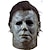 billige tilbehør-Spøgelse Zombie Michael Myers Maske Halloweentillbehör Voksne Herre Dame Skræmmende kostume Halloween Karneval Mardi Gras Nemme Halloween kostumer
