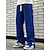 cheap Sweatpants-Men&#039;s Sweatpants Joggers Wide Leg Sweatpants Pocket Drawstring Elastic Waist Plain Comfort Breathable Outdoor Daily Going out Fashion Casual Black Blue