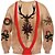 preiswerte Sweatshirts &amp; Hoodies-3D-Druck Bischofsärmel Sweatshirt Pullover Lustiges Weihnachts-Sweatshirt Weihnachtsmann Katze Hund Lustig für Paar Herren Damen Erwachsene 3D-Druck  für Weihnachten Karneval Neujahr Party