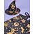 abordables Disfraz de Halloween para mascota-Perros Gatos Disfraz de Navidad Bruja Cosplay Gracioso Cómodo Víspera de Todos los Santos  Ropa Para Cachorros De Perros