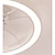 preiswerte Dimmbare Deckenleuchten-Deckenventilator mit Licht dimmbar 50cm 6 Windgeschwindigkeiten moderner Deckenventilator für Schlafzimmer, Wohnzimmer ca &amp; Fernbedienung 110-240V