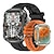 preiswerte Smartwatch-Z85 MAX Smartwatch 2.04 Zoll Smartwatch Fitnessuhr Bluetooth Schrittzähler Anruferinnerung AktivitätenTracker Kompatibel mit Android iOS Damen Herren Langer Standby Freisprechanlage Wasserdicht IP 67
