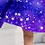 cheap Girl&#039;s 3D Dresses-Girls&#039; 3D Galaxy Unicorn Ruffle Dress Pink Long Sleeve 3D Print Fall Winter Sports &amp; Outdoor Daily Holiday Cute Casual Beautiful Kids 3-12 Years Casual Dress A Line Dress Above Knee Polyester Regular