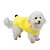 abordables Ropa para perro-Perro gato plátano disfraces para mascotas halloween mascota cachorro cosplay vestido con capucha ropa divertida (s)