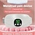 billige Personlig beskyttelse-menstruasjonsvarmepute magemassasjeapparat varmt palassbelte midje vibrasjonsmassasjeapparat for kramper menstruasjonssmerter