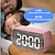 cheap Speakers-border Creative Digital Electronic Clock LED Mirror Double Alarm Wireless Speaker Music Alarm Clock