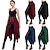 voordelige Bodems-Punk &amp; Gothic Steampunk Asymmetrisch Rok Kostuum Dames Carnaval Club Feest Casual / Dagelijks Volwassenen Rok