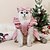 baratos Vestidos-Cachorros Gatos Vestidos Moda Estilo bonito Inverno Macio Lavável Confortável Ao ar livre Festa Roupas para cães for Bichon Frise Poodle Pomerânia Animais de Pequeno Porte Borboleta