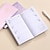 billige Notesbøger og planlæggere-2 stk laser 2024 a6 engelsk planner blændende starlight farve notesbog læder ugekalender planner