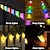 billige Pathway Lights &amp; Lanterns-shustar-ledede solcellevæglamper rgb vandtætte udendørs solcelledækslys trin pool hegn trapperækværk terrassehave dekorative lys