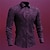 cheap Men&#039;s Printed Shirts-Totem Vintage Gothic Men&#039;s Shirt Outdoor Halloween Street Fall &amp; Winter Turndown Long Sleeve Black Purple Green S M L Shirt