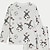 preiswerte 3D-Pyjama für Jungen-Weihnachten Jungen 3D Weihnachtsmann Fußball Schlafanzug Set Langarm 3D-Druck Herbst Winter Aktiv Cool Täglich Polyester kinderkleidung 3-12 Jahre Rundhalsausschnitt Heim Normal Innen Regular Fit
