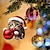 abordables Decoraciones navideñas-10 adornos colgantes para coche de gato, llavero acrílico impreso plano 2D, adorno acrílico opcional y accesorios para espejo retrovisor del coche, paquete de regalos conmemorativos