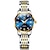 tanie Zegarki mechaniczne-OLEVS Damskie zegarek mechaniczny Luksusowy Moda Biznes Zegarek na rękę Szkielet Nakręcanie automatyczne Świecący Kalendarz Stop Zobacz