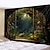 cheap Landscape Tapestry-Window View Forest Hanging Tapestry Wall Art Large Tapestry Mural Decor Photograph Backdrop Blanket Curtain Home Bedroom Living Room Decoration