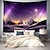 Недорогие пейзаж гобелен-фиолетовый звездное небо висит гобелен стены искусства большой гобелен фреска декор фотография фон одеяло занавеска дома спальня гостиная украшения