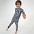 baratos Pijama 3D para menino-Para Meninos 3D Carro Conjunto de Pijama Manga Longa Impressão 3D Outono Inverno Ativo Legal Diário Poliéster Infantil 3-12 anos Gola Redonda Casa Casual Interior Normal