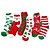 voordelige Kerstkostuums-Kerstsokken Winter Fuzzy Sokken Gezellige donzige sokken Warme Fuzzy Kerstsokken voor damescadeaus