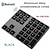 cheap Keyboards-Aluminum Alloy Bluetooth Wireless Numeric Keypad with USB HUB Digital Input Function for WindowsMac OSAndroid laptop PC