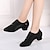 cheap Latin Shoes-Women&#039;s Latin Shoes Practice Trainning Dance Shoes Performance Training Heel Cuban Heel Pointed Toe Lace-up Adults&#039; Black