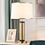 cheap Bedside Lamp-Bracket Lamp, Modern Table Lamp For Living Room Study Desk Bedromm Led Bedside Lamp Home Room Decoration E27 Study Creative Table Lamp 85-265V