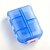 olcso Személyi védelem-1 db kétrétegű pp műanyag 10 rácsos piruladoboz, kényelmes pirula kapszula tároló doboz, kis pirula doboz