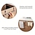 billiga Set med badrumstillbehör-1st handduksställ i rostfritt stål för badrum och kök svängd dörrförvaring med hängande hylla-hemorganisator och tillbehör