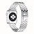 voordelige Apple Watch-bandjes-Compatibel met: Apple Watch-horlogebandje 38mm 40mm 41mm 42mm 44mm 45mm 49mm Schitteren Vrouwen mannen Legering Vervangende horlogeband voor iwatch Ultra 2 Series 9 8 7 SE 6 5 4 3 2 1